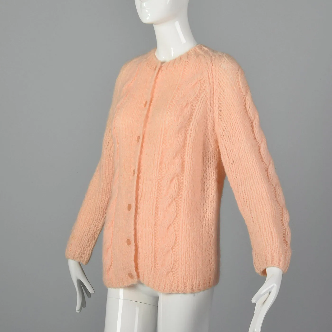 1960s Oh-So-Soft Pink Cardigan