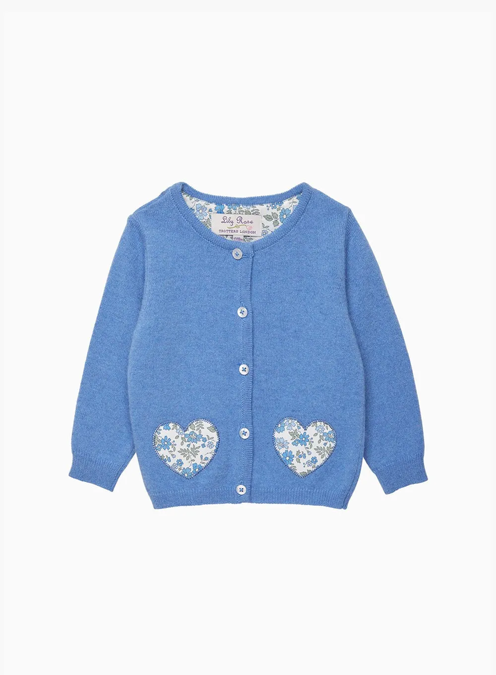 Baby Floret Heart Cardigan