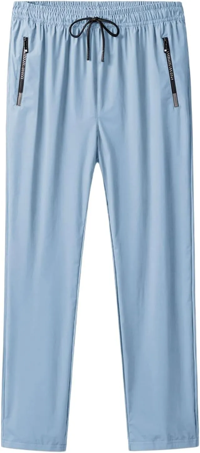 Beeswan Pants for Women Over 50 Quick Dry Pants Elastic Waist Stretch Active Breathable Athletic Pant