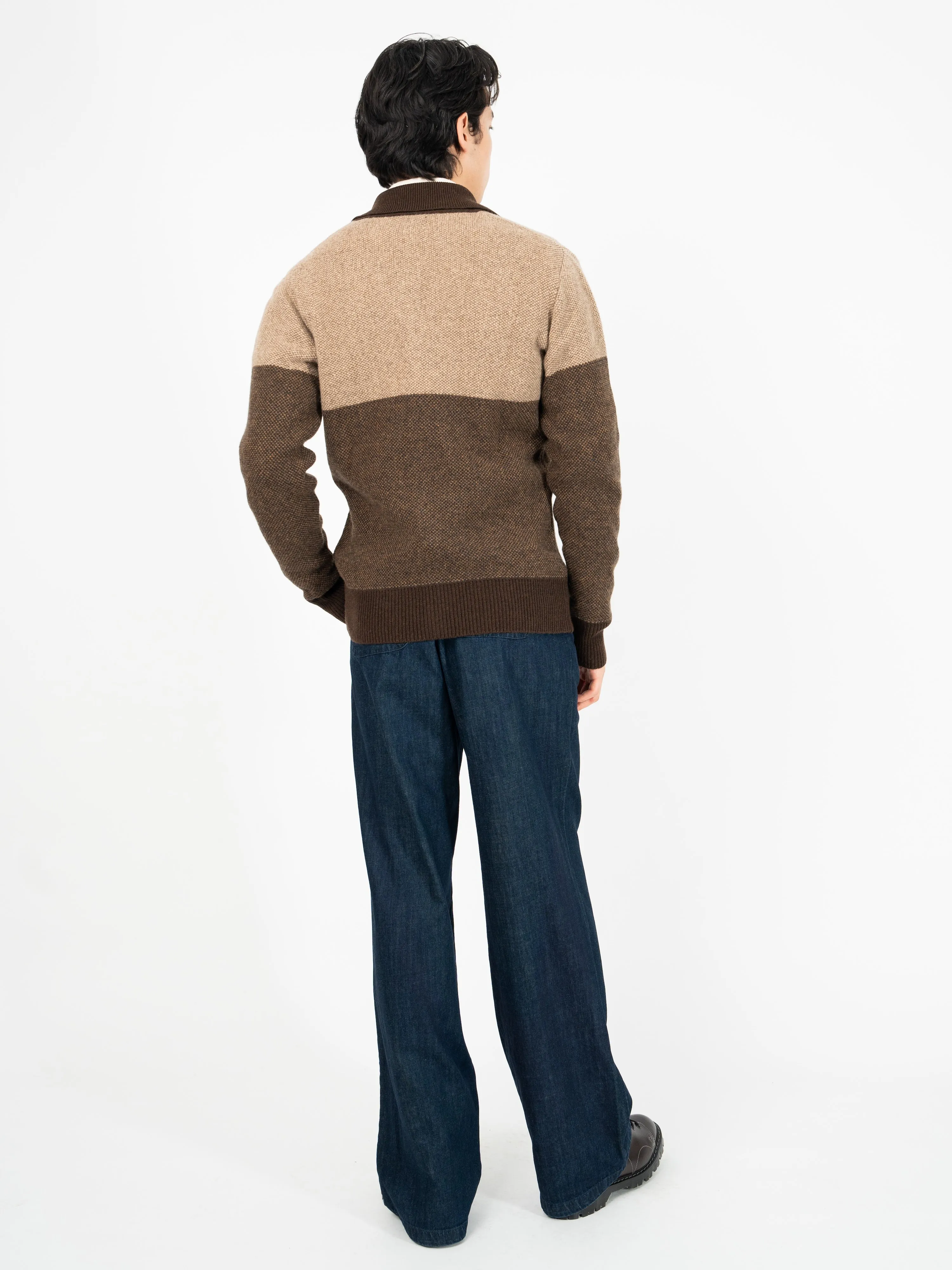 Britten Knitted Cardigan Keaton Brown