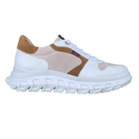 CallagHan scarpa sneakers da uomo Floty Squalo 2 55301 bianco-beige