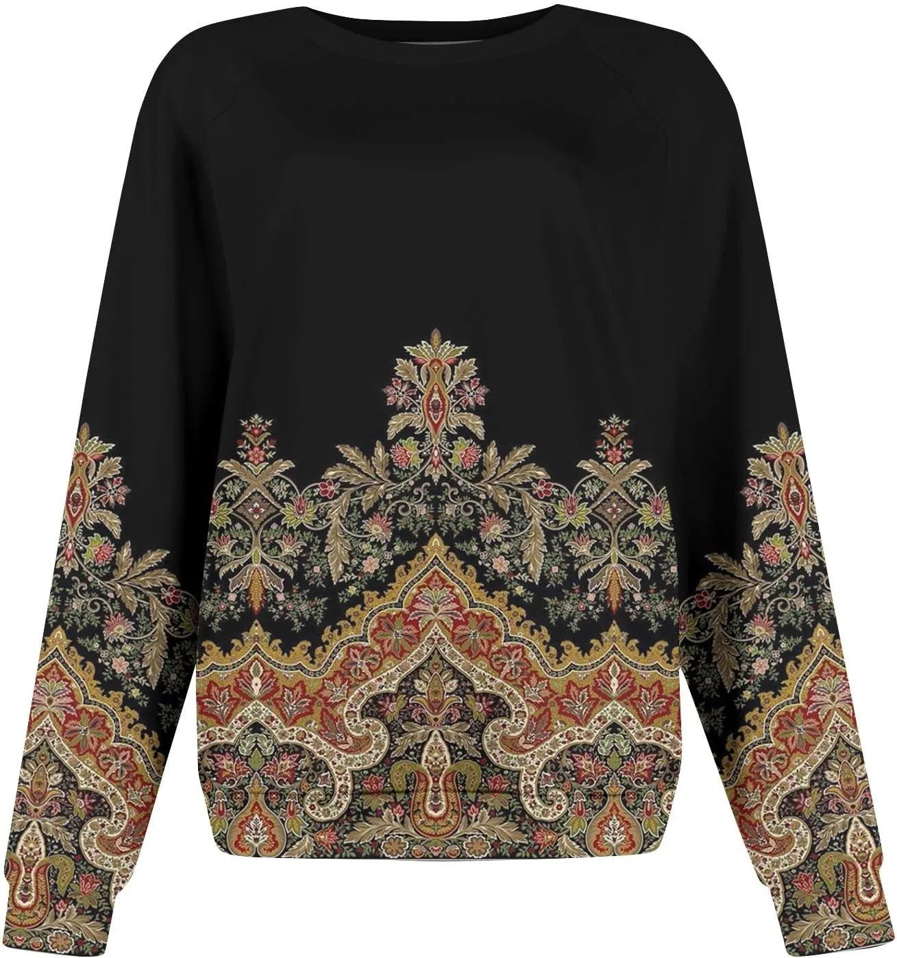 Crewneck Sweatshirts For Women Trendy Crewneck Long Sleeve Shirts Womens Comfy Fall Fashion 2024 Tops Hoodies