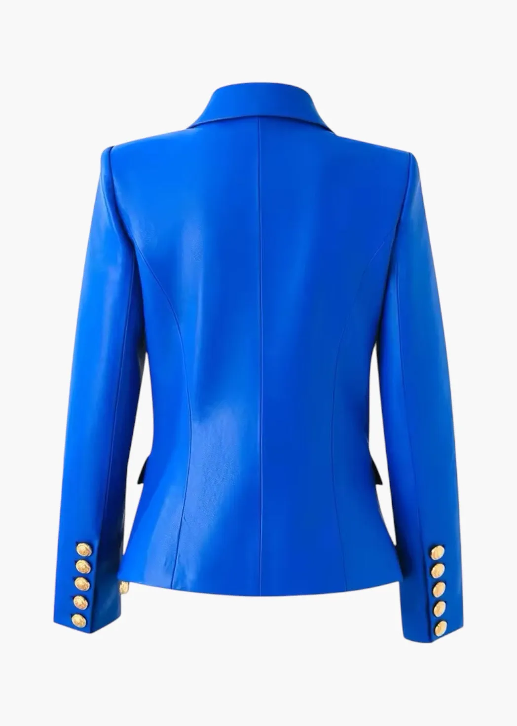Henryka Eco-Leather Blazer
