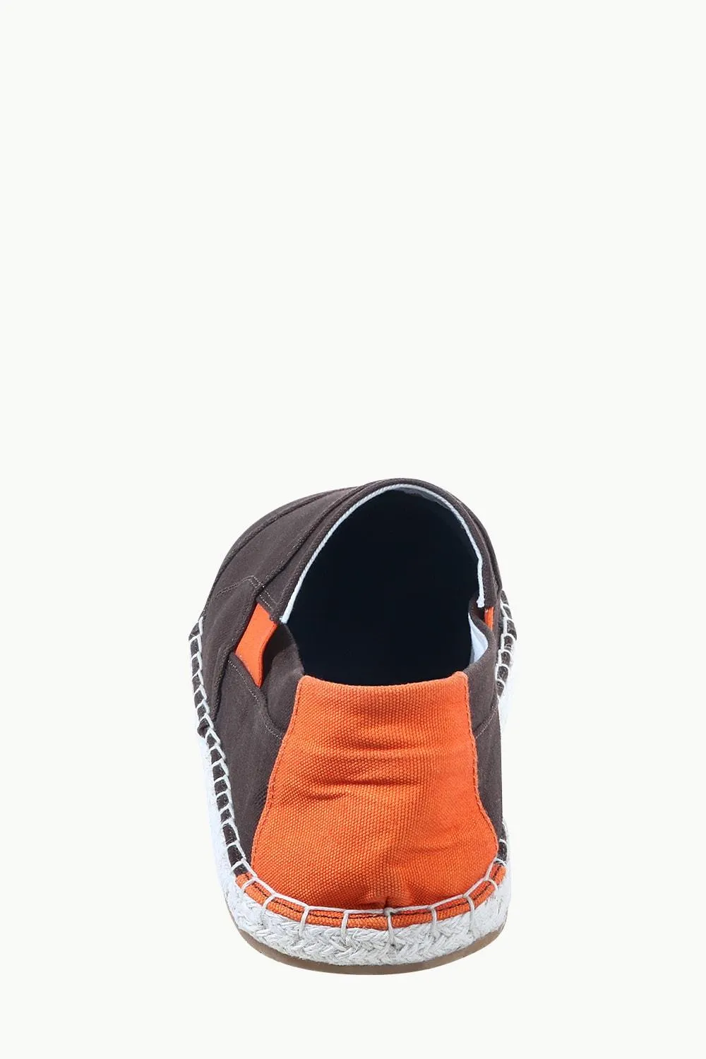Mens Brown Cut N Sew Espadrilles