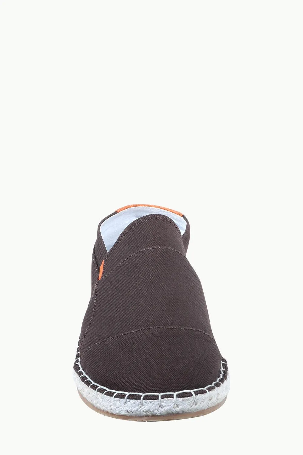 Mens Brown Cut N Sew Espadrilles