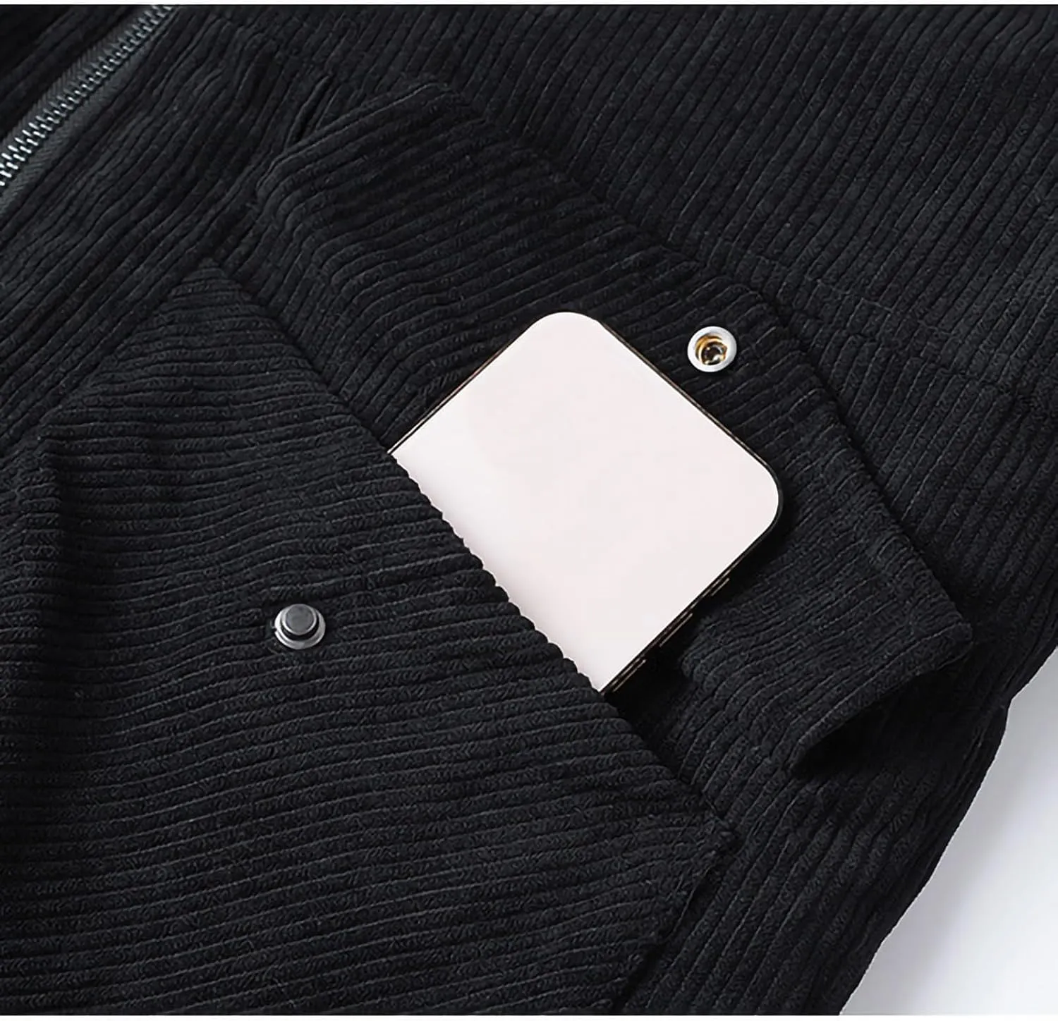 Men's Casual Jacket Men's Casual Plus Size Suede Zipper Tops Men's Jacket Long Sleeved Hooded Casual Jacket/Jacket