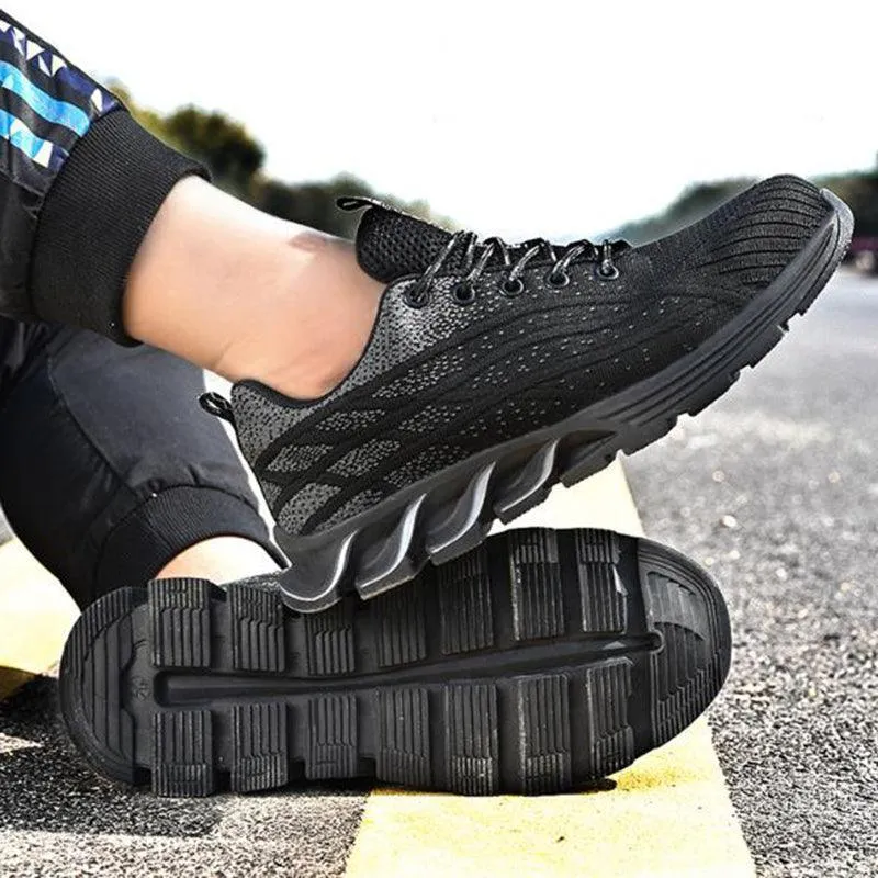 Men’s Steel Toe Indestructible Work Shoes – Puncture Proof