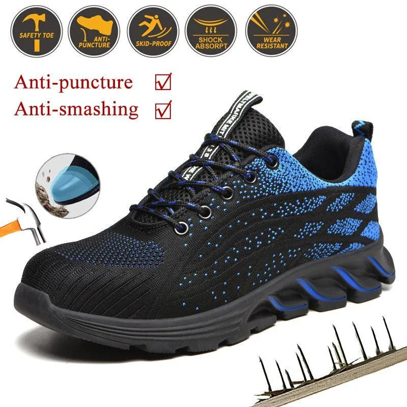 Men’s Steel Toe Indestructible Work Shoes – Puncture Proof