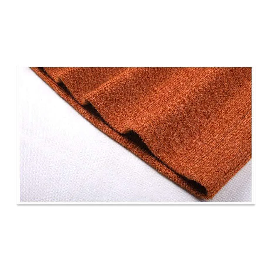 Mesh Knitted Autumn Mini