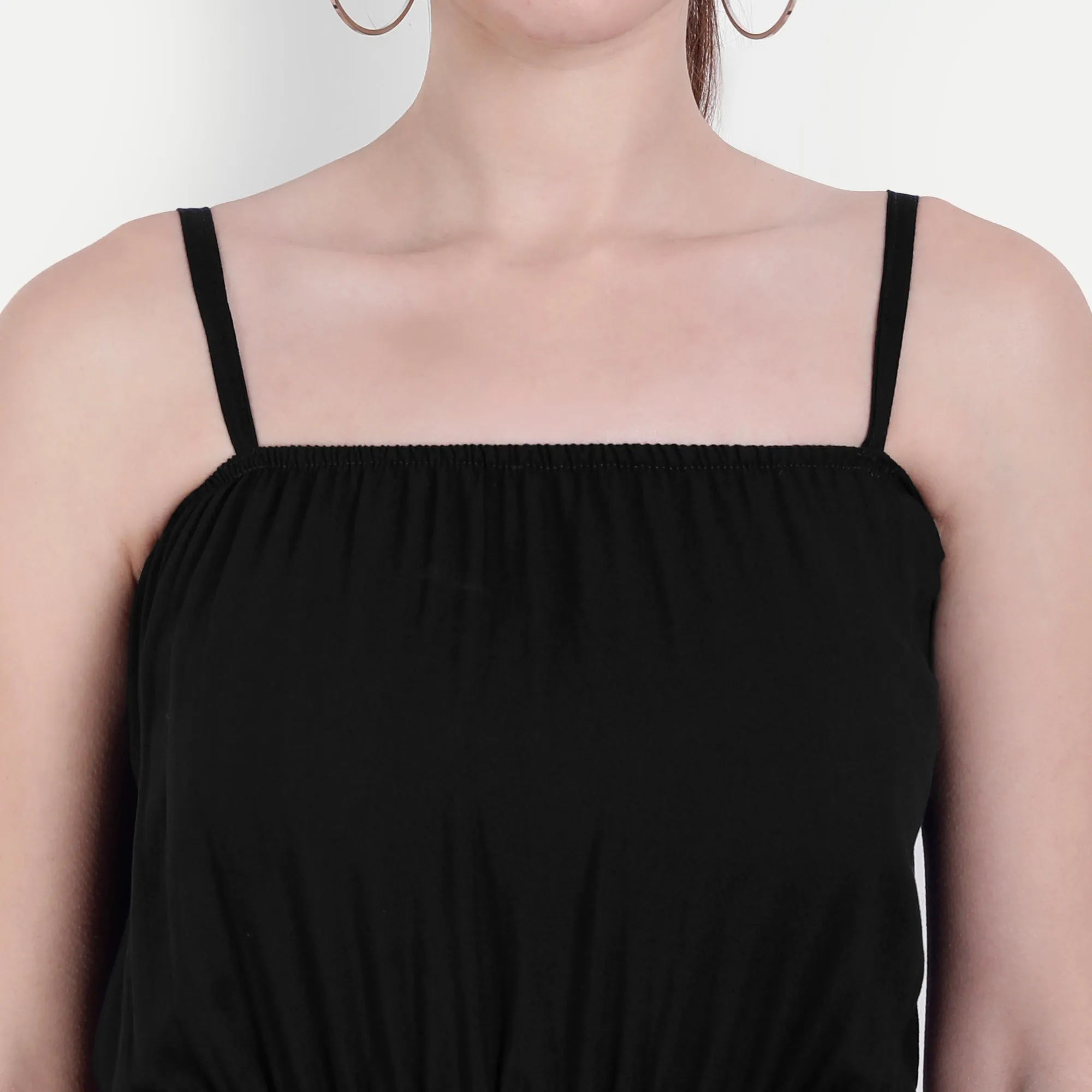 Midnight Chic Fit & Flare Dress