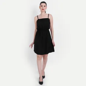 Midnight Chic Fit & Flare Dress