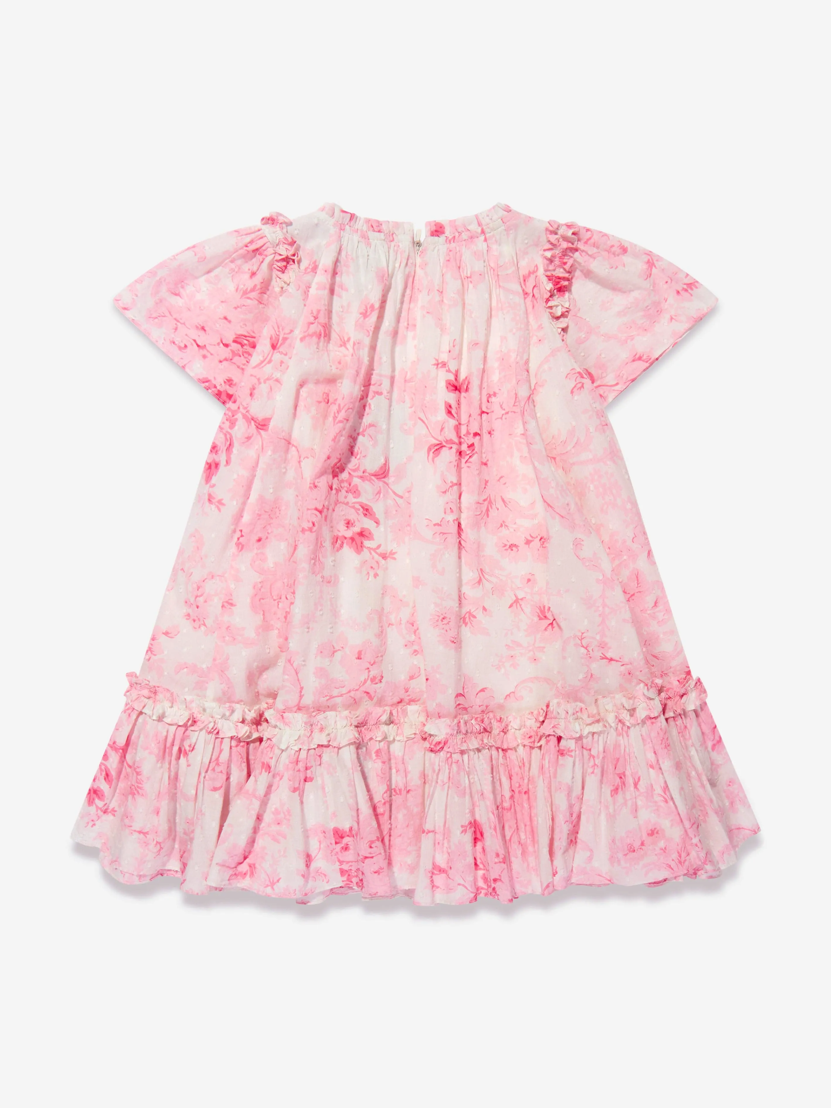 Needle & Thread Girls Fleur De Lis Dress In Pink