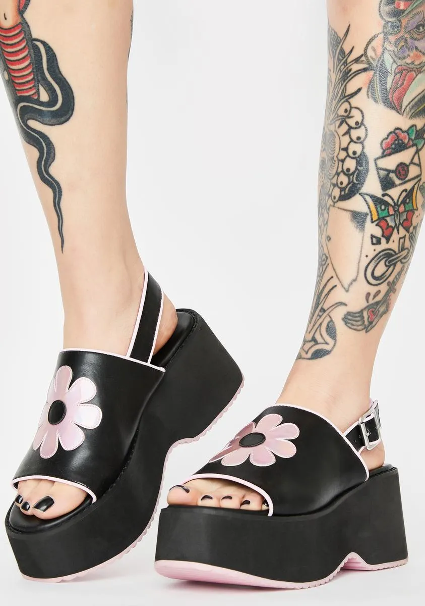 One Way Ticket Platform Sandals