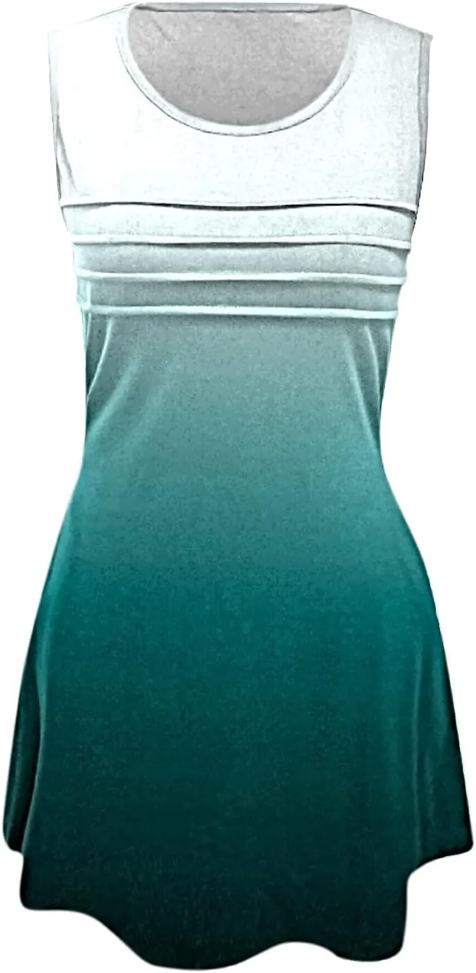 Petite Summer Dresses for Women Womens with Pockets Summer Casual Tank Dress Sleeveless Midi Beach Dress Linen Long