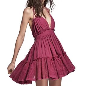 Raspberry Ridge Mini Dress