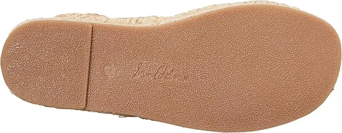 Sam Edelman Dakota Natural Squared Open Toe Ankle Strap Wedge Heeled Sandals