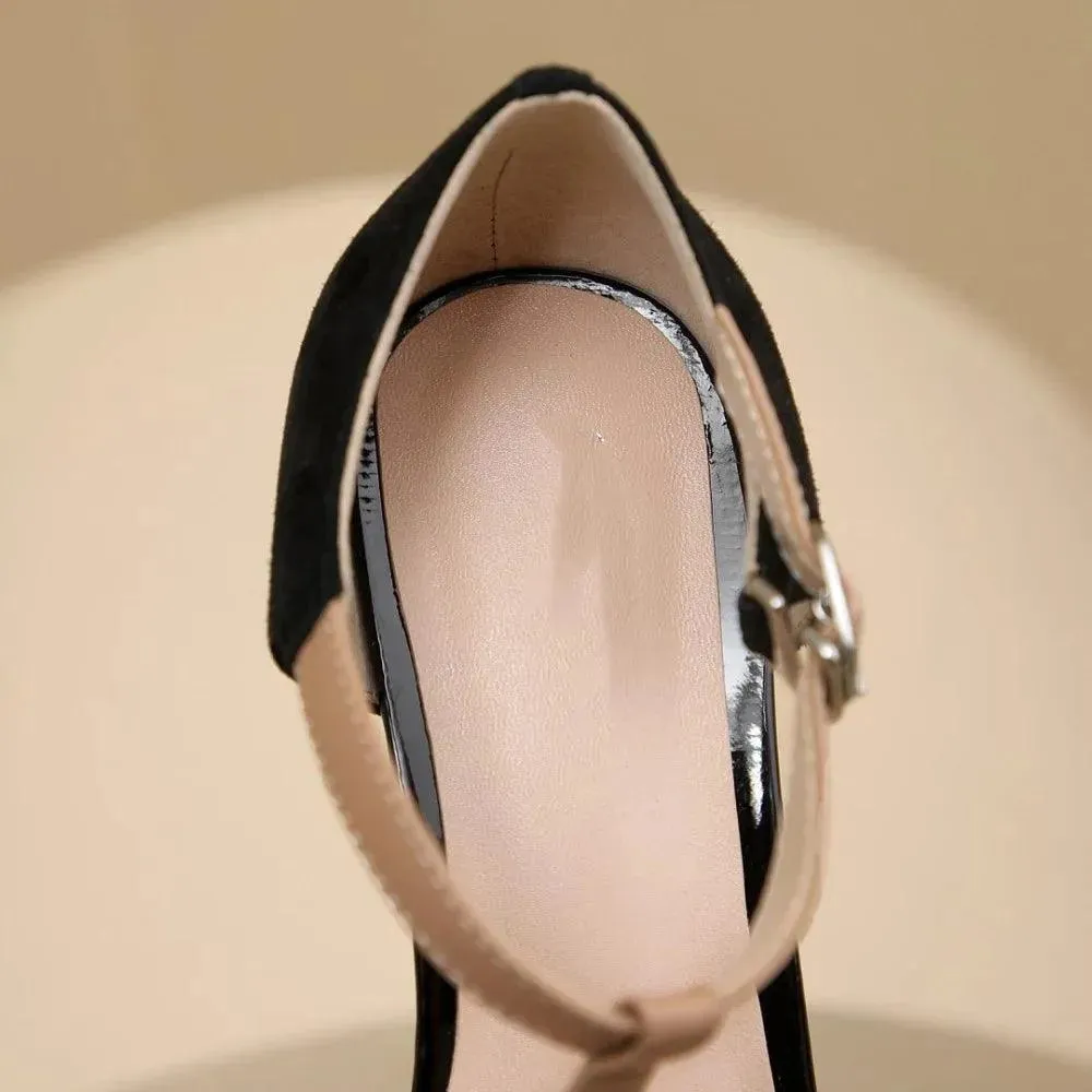 Sandals Leather Pointed Toe Women Sandals