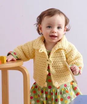 Soft and Simple Raglan Jacket Pattern (Crochet) - Version 1