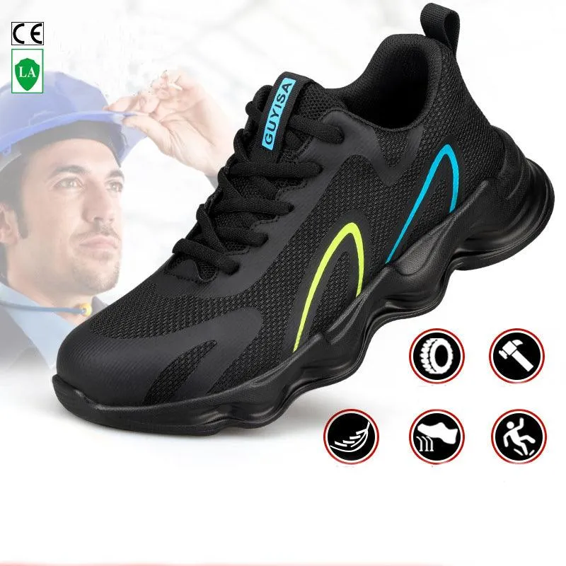 Steel Toe Safety Shoes for Men - Anti-Impact