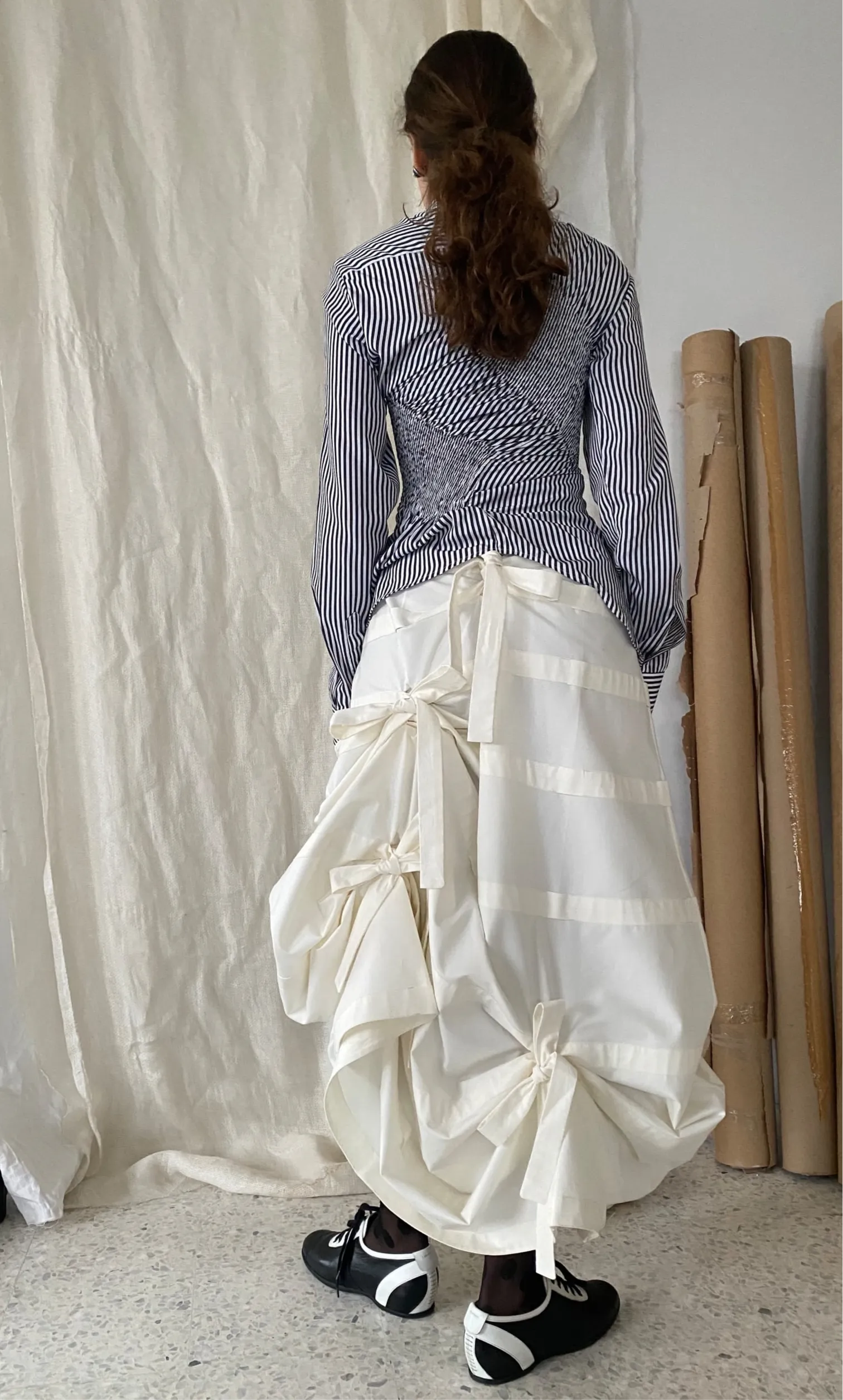 Super Yaya F/W 2020 adjustable parachute skirt