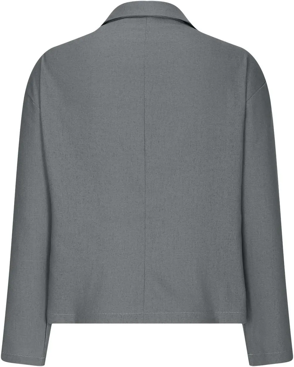 Women Cotton Linen Dressy Casual Blazers Open Front Long Sleeve Work Office Suit Jackets Button Lightweight Blazer