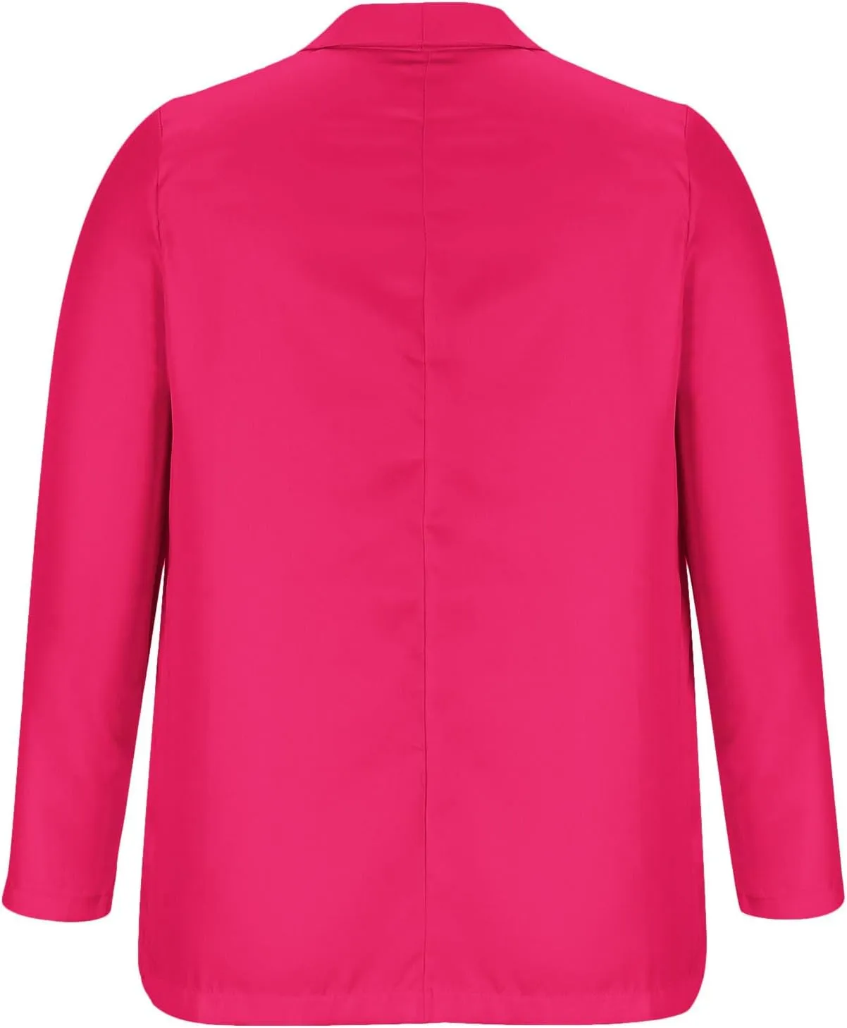 Women Long Sleeve Casual Work Jacket, Lightweight Comfy Business Blazer Open Front Notched Collar Formal Blazer Coat