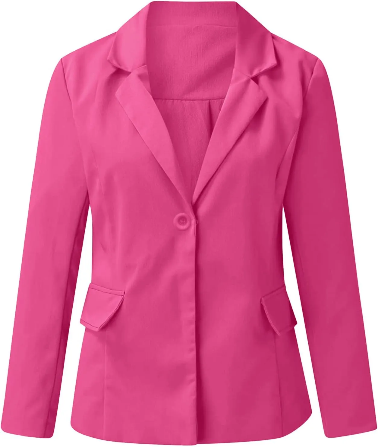 Women's Casual Blazer Casual Lapel Open Front Long Sleeve Work Office Suit Jacket Coat Blazer Dress