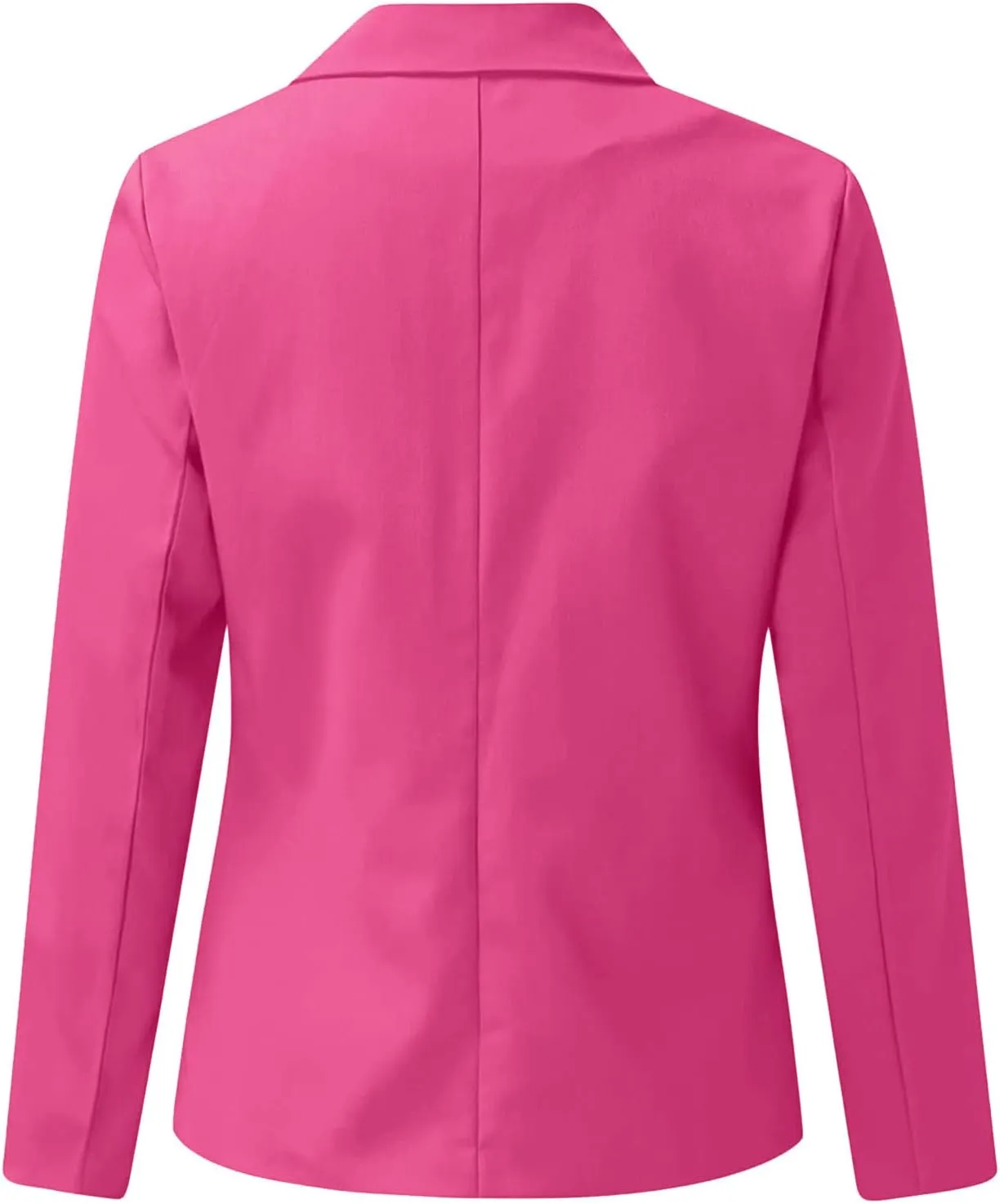 Women's Casual Blazer Casual Lapel Open Front Long Sleeve Work Office Suit Jacket Coat Blazer Dress