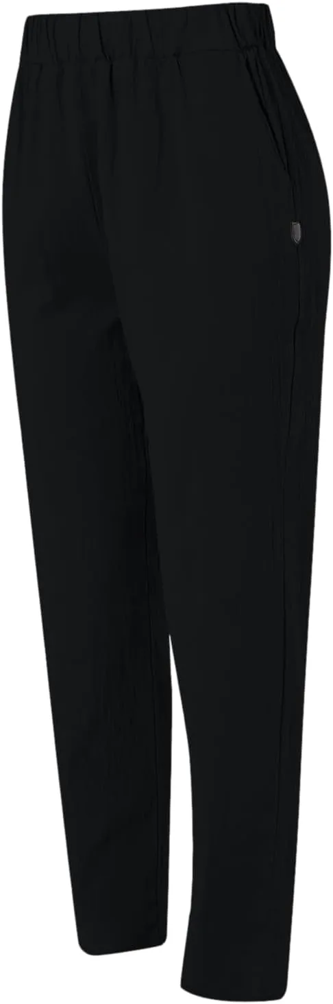 Women's Casual Pants Elastic Waist Trendy Pants Straight Leg Baggy Trousers with Pocket Sweatpants Trousers