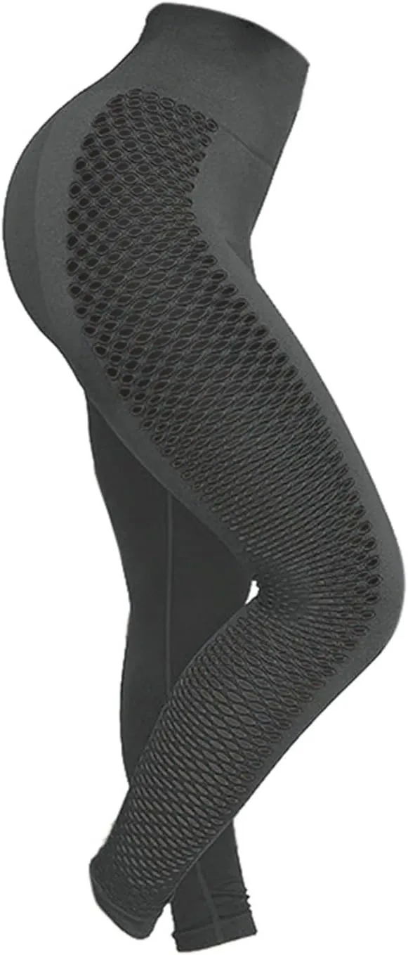 Women's Side Hollow Yoga Pants Elastic High Waist Stretch Breathable Leggings Trousers Workout Lattice Athletic Pants