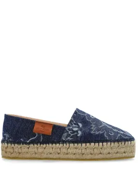 WS4G0002AD278S9090 Denim platform espadrilles