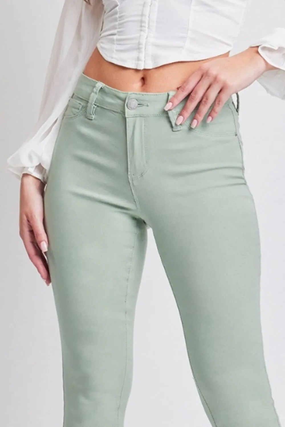 YMI* Hyperstretch Mid-Rise Skinny Jeans